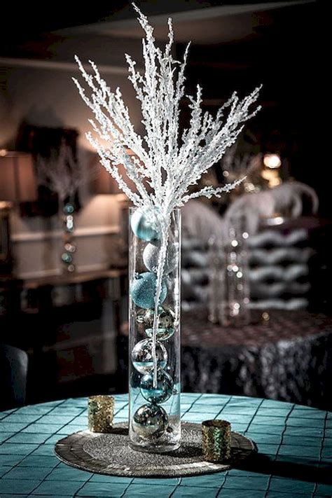 diy winter wonderland centerpieces